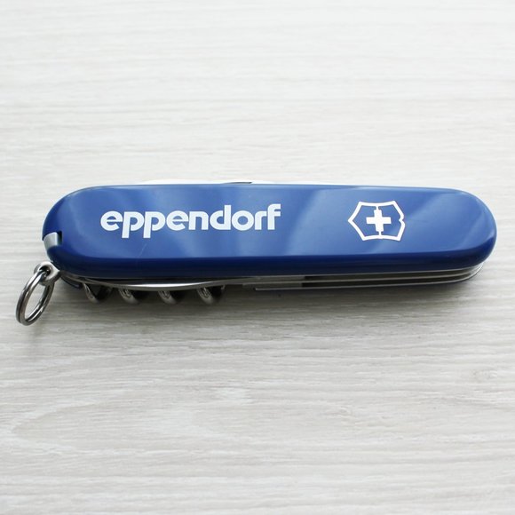 Exclusive Victorinox Spartan Eppendorf Blue Swiss Army Multitool Knife 6 Tools - Picture 8 of 11